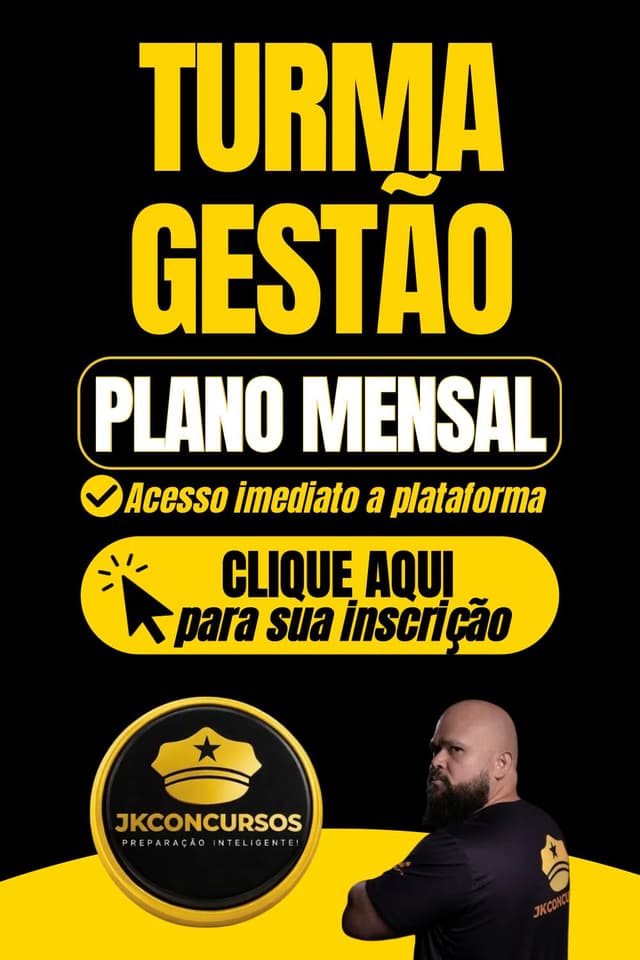 TURMA GESTÃO - TECNICO E ANALISTA ADMINISTRATIVO